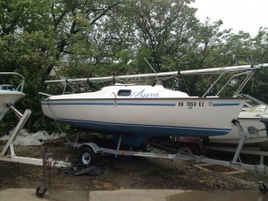 1996 PRECISION 17ft Sailboat