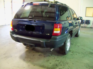 2001 Jeep Grand Cherokee Rear 2001 Jeep Grand Cherokee Rear
