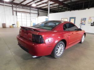 2002 Ford Mustang Rear