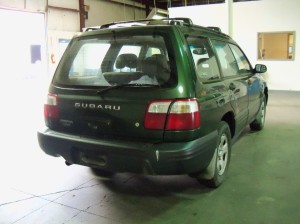 2002 Subaru Forester Rear