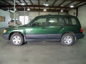 2002 Subaru Forester Side
