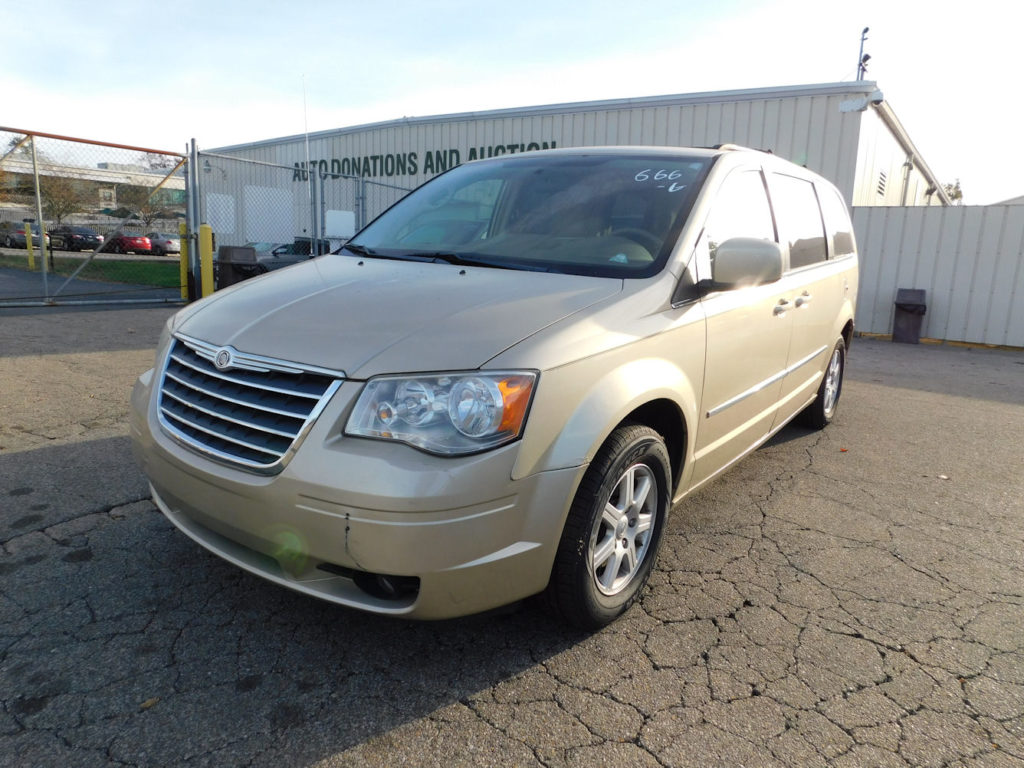 Tan 2010 Chrysler Town & Country Front at Ohio Valley Goodwill