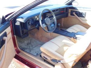 1989 Chevrolet Camaro IROC Z Interior